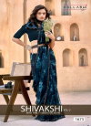 Shivakshi Vol 5 By Vallabhi Georgette Printed Fancy Saree Suppliers In India
